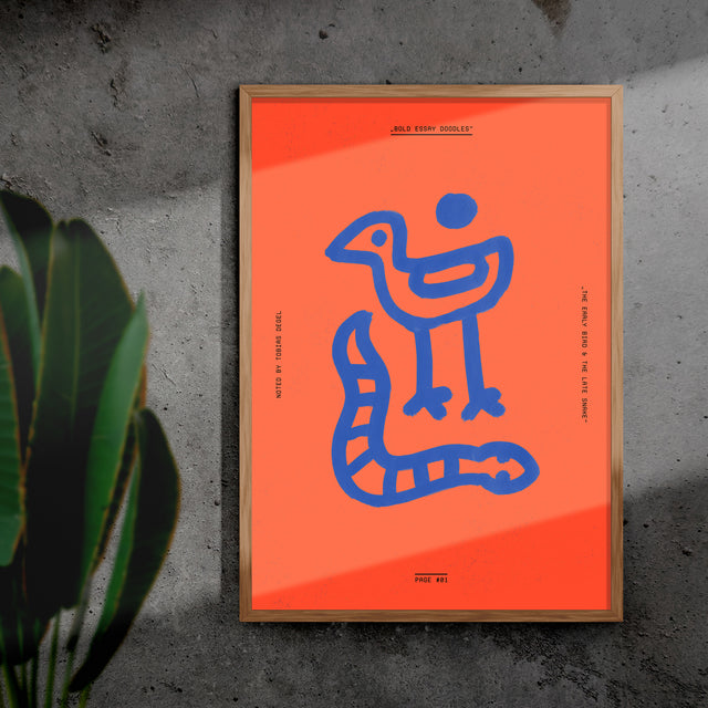 The early bird & the late snake