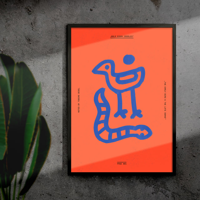 The early bird & the late snake