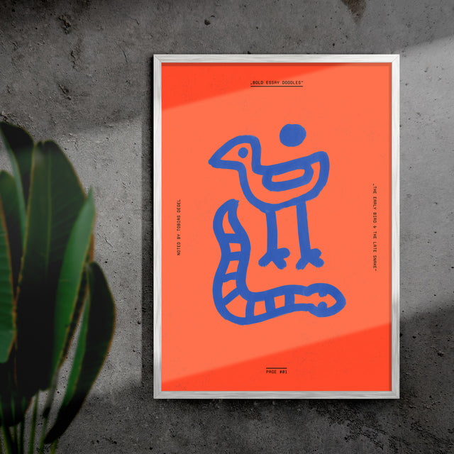 The early bird & the late snake