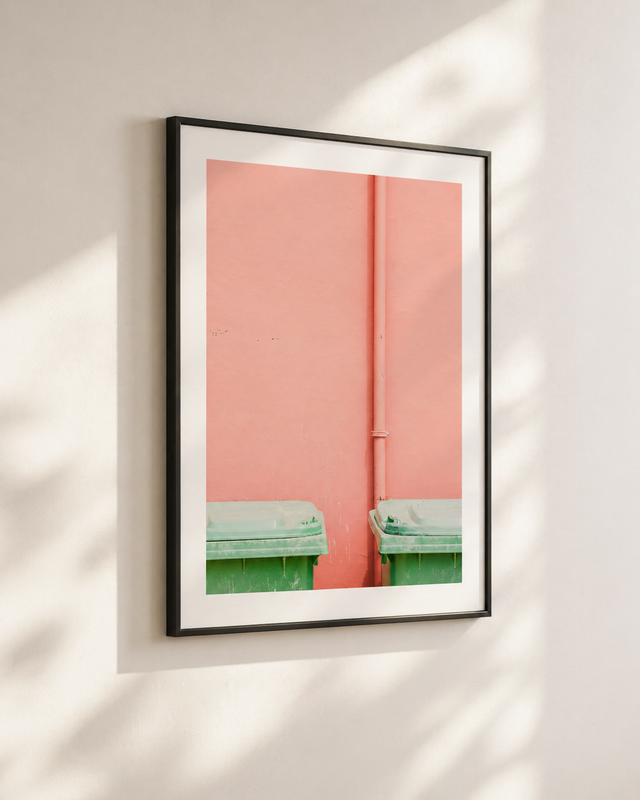 Pink backyard charm